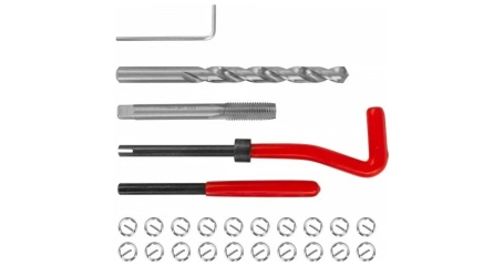 Набор для восстановления резьбы M8x1.25 25 предметов Thorvik TRIS8125