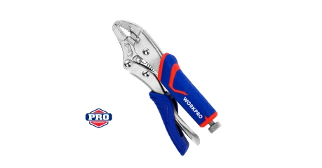 Клещи фиксирующие С-образные с плоским зажимом 130мм WP231072 WORKPRO