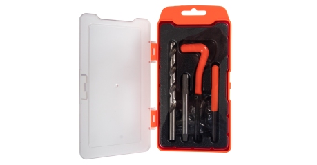 Набор для восстановления резьбы М10х1,0, 15 предметов, кейс AFFIX AF35210100C