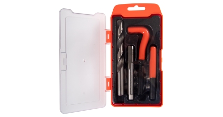 Набор для восстановления резьбы М14х1,25, 15 предметов, кейс AFFIX AF35214125C