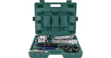 Универсальный гидравлический съемник JONNESWAY AE310002, 25 предметов