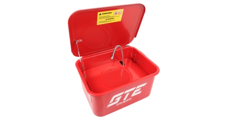 Установка для мойки деталей с электрическим насосом GTE-M1019 (19 л)