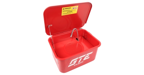 Установка для мойки деталей с электрическим насосом GTE-M1019 (19 л)