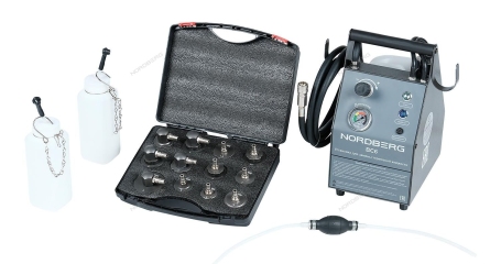 Установка для прокачки тормозной системы и системы сцепления, об. 5 л. NORDBERG BC6