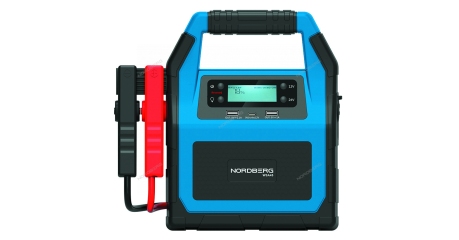 Устройство пусковое портативное 5/12/24V, емкость 45 Aч NORDBERG WSA45