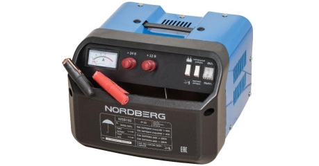 Устройство пускозарядное 12/24V макс ток 180A NORDBERG WSB180