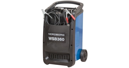 Устройство пускозарядное 12/24V макс ток 360A NORDBERG WSB360