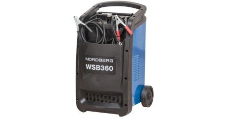 Устройство пускозарядное 12/24V макс ток 360A NORDBERG WSB360
