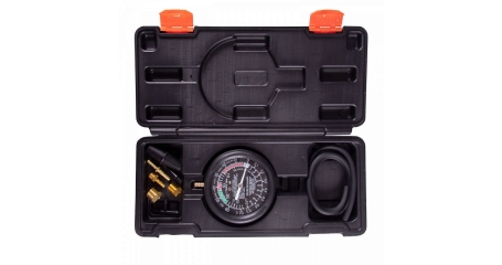 Вакуумметр AFFIX AF12030003C, от -1 до 1 бар, комплект адаптеров, кейс, 5 предметов