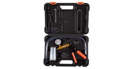 Вакуумметр от -1 до 0 бар комплект адаптеров кейс 15 предметов AFFIX AF12030015C