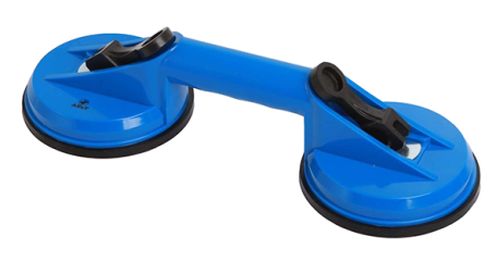 Вакуумный захват двойной для быстрой фиксации и перемещения стекол, 120 мм, TA-G8802