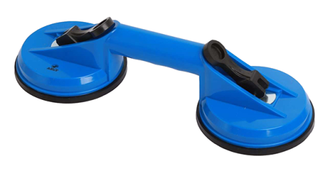 Вакуумный захват двойной для быстрой фиксации и перемещения стекол, 120 мм, TA-G8802