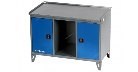 Верстак слесарный NORDBERG NW302, 3-х тумбовый, 2 створки