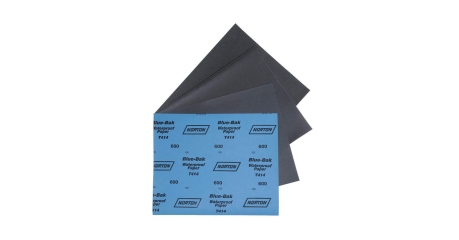 Водостойкая наждачная бумага NORTON 66261021192, P500, 230х280 мм, Black Ice