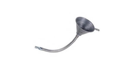 Воронка с гибким сливом МАСТАК 135-00006, металлическая