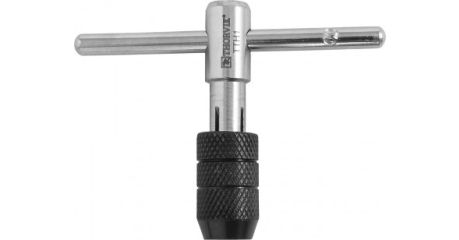 Вороток-держатель Т-образный с быстрозажимным патроном для метчиков ручных M3-6 Thorvik TTH1