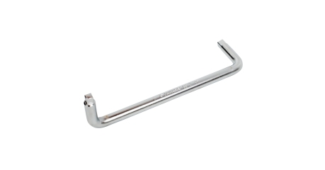 Вороток для пробки слива масла, 8х10 мм, изогнутый KING TONY 1586-09