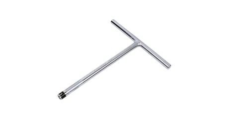 Вороток Т-образный для вставок (бит) 1/4"; KING TONY 21A107