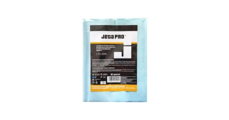 Впитывающие салфетки для обезжиривания целлюлоза/полиэфир 50 шт JETA PRO J-CLEAN 5850473