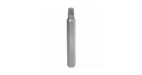 Вставка (бита) торцевая 10 мм, TORX, Т45, L = 80 мм KING TONY 168045T