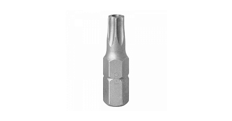 Вставка (бита) торцевая 1/4" TORX, T10, L = 25, с отверстием KING TONY 102510U
