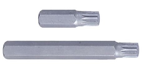 Вставка (бита) торцевая KING TONY 163614M, 10 мм, Spline, М14, L = 36 мм