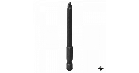 Вставка (бита) торцевая KING TONY 717001Z, 1/4", Pozidriv, PZ1, L = 70 мм, для шуруповерта