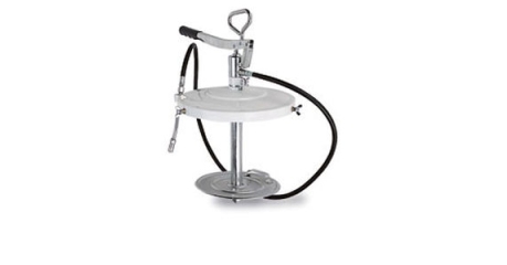 Высоконапорный насос для консистентной смазки для бочек 12,5 - 18 кг. В комплекте - крышка для бочки