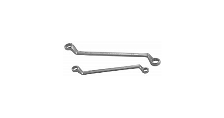 W231617 Ключ гаечный накидной изогнутый 75°, 16х17 мм