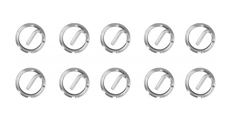 WTRI1015 Набор вставок резьбовых M10x1.5, 10 предметов