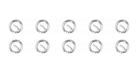WTRI101 Набор вставок резьбовых M10x1.0, 10 предметов