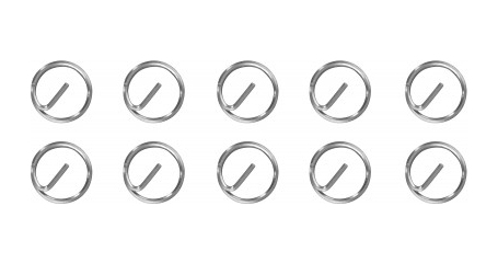 WTRI1415 Набор вставок резьбовых M14x1.5, 10 предметов