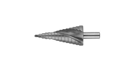 Сверло ступенчатое GARWIN INDUSTRIAL, 102580-4-30-14 (4,0-30,0 мм), 14 ступеней, HSS-Co5, со спиральной канавкой