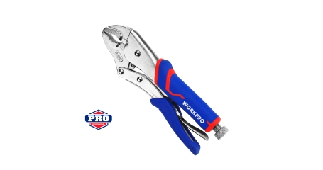 Клещи фиксирующие 250мм проф WP231074 WORKPRO