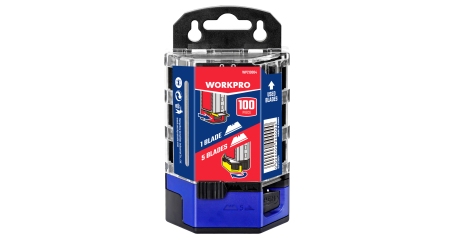 Лезвия SK5 100шт для ножа универсального с диспенсером WP213004 WORKPRO