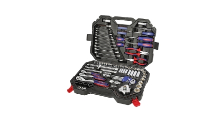 Набор инструментов 1/4"+3/8"+1/2" 123шт WP202533 WORKPRO