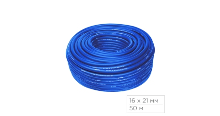 Шланг пневматический 16х21 мм, 50 м, полиуретановый МАСТАК 681-16050