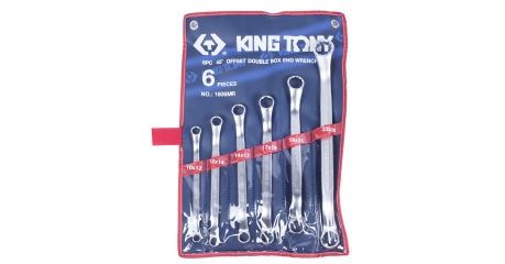 Набор накидных ключей, 10-26 мм, 6 предметов KING TONY 1606MR