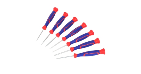 Отвертки для точной механики PH+SL набор 7шт проф WP200509 WORKPRO