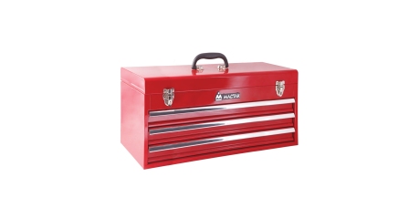 Ящик инструментальный, 3 полки, красный МАСТАК 511-03530R