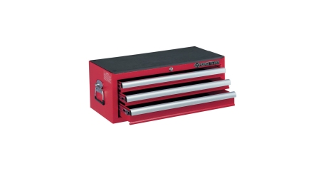Ящик инструментальный, 3 ящика, красный KING TONY 87421-3B