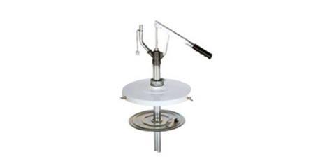 Заливочный насос для шприцов для консистентной смазки для бочек 50 кг. В комплекте крышка 405 мм