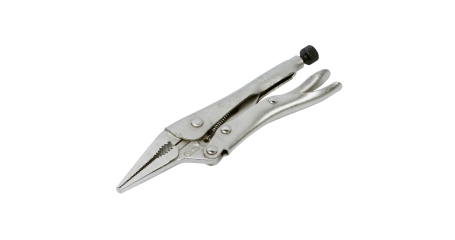 Зажим с фиксатором 165 мм, тонконосый KING TONY 6315-06