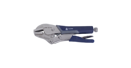 Зажим с фиксатором 175 мм, прямые губки МАСТАК 036-10175H