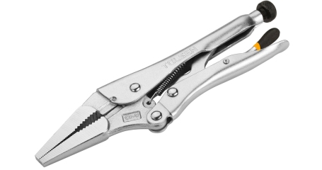 Зажим с фиксатором 230 мм тонконосый TOLSEN TT10053