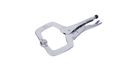 Зажим с фиксатором 280 мм, С-образный, с подвижными губками KING TONY 6625-11