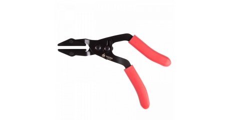 Зажим с фиксатором для шлангов 225 мм, изогнутые МАСТАК 036-02225