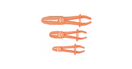 Зажимы для шлангов пластиковые 15-60 мм, 3 предмета KING TONY 9AF113