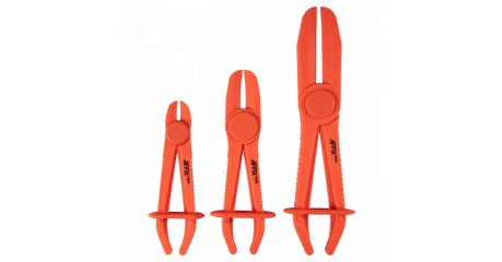 Зажимы для шлангов пластиковые AFFIX AF10960104, 15-60 мм, 3 предмета