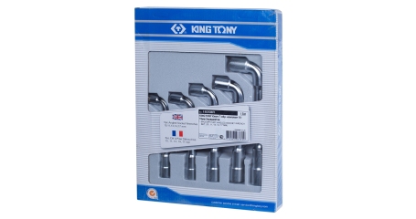 Набор торцевых L-образных ключей, 10-17 мм, 5 предметов KING TONY 1805MR